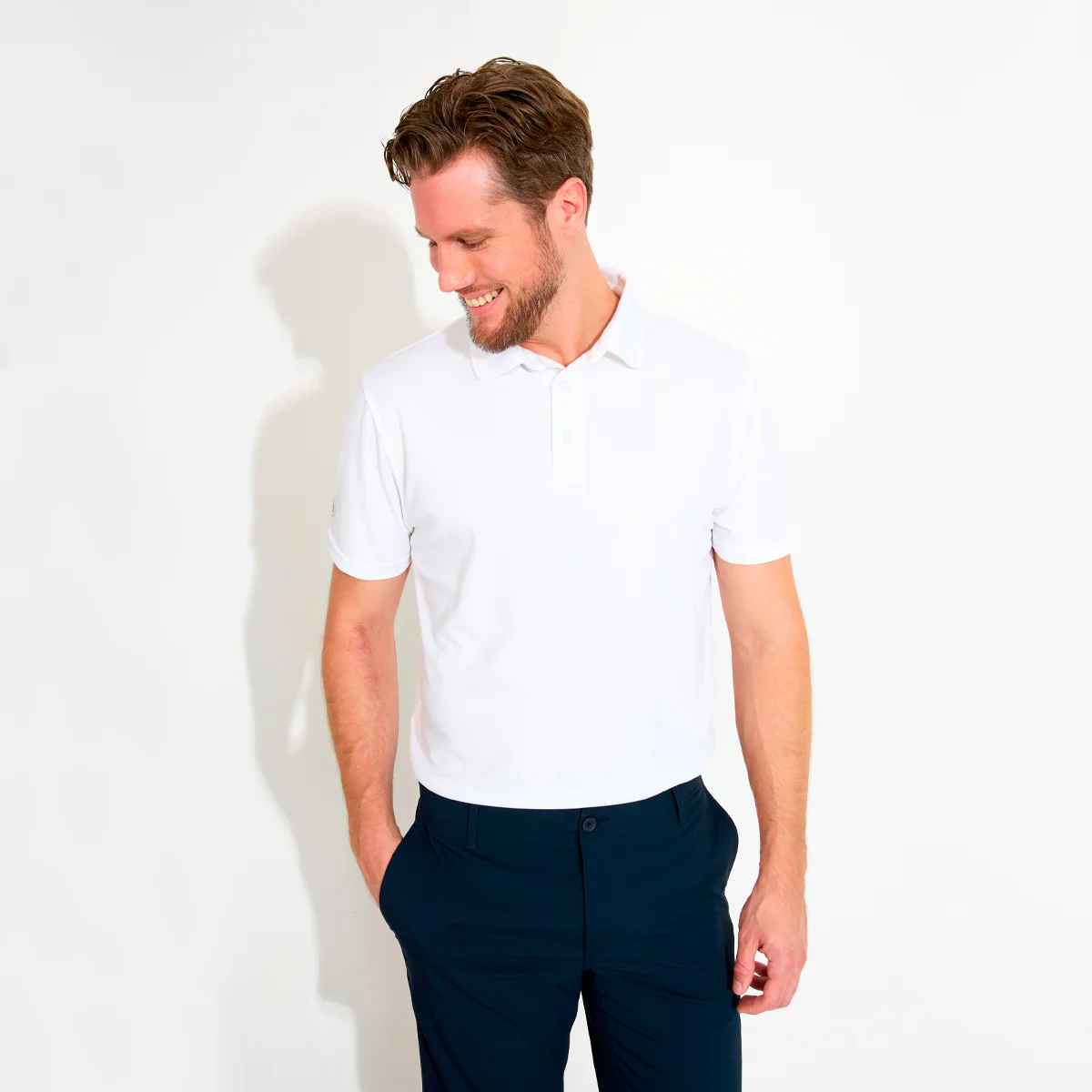 Abacus Cray Drycool polo - Image 4