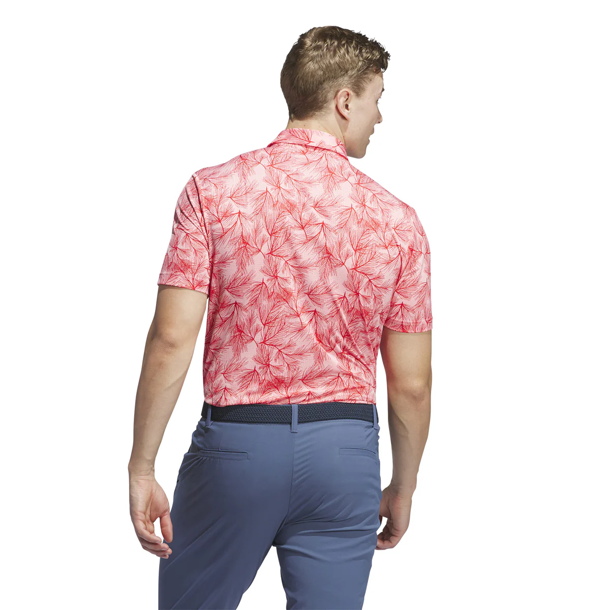 Adidas Ult.365 Pine Print polo - Rød/Lyserød - Image 2