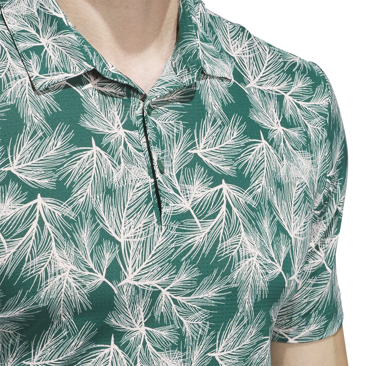 Adidas Ult.365 Pine Print polo - Grøn/Lyserød - Image 4