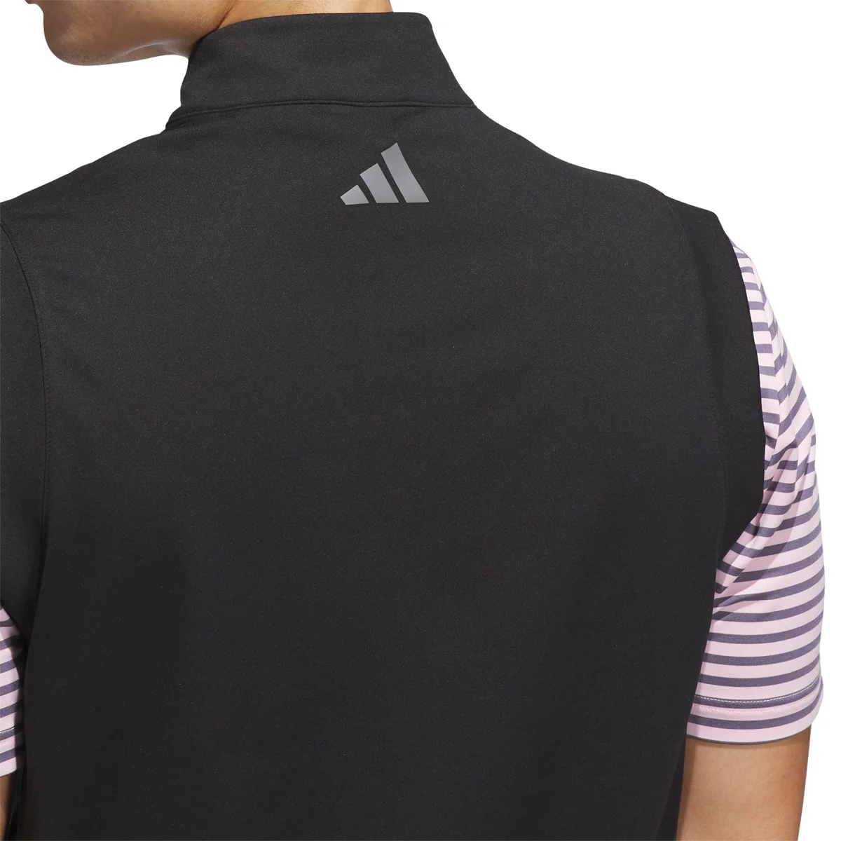 Adidas Classic vest 1/4 zip - Sort - Image 5