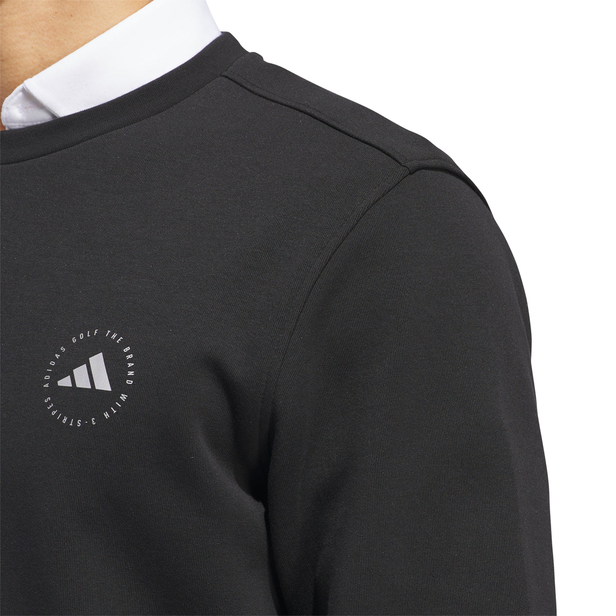 Adidas Core Crewneck - Sort - Image 4