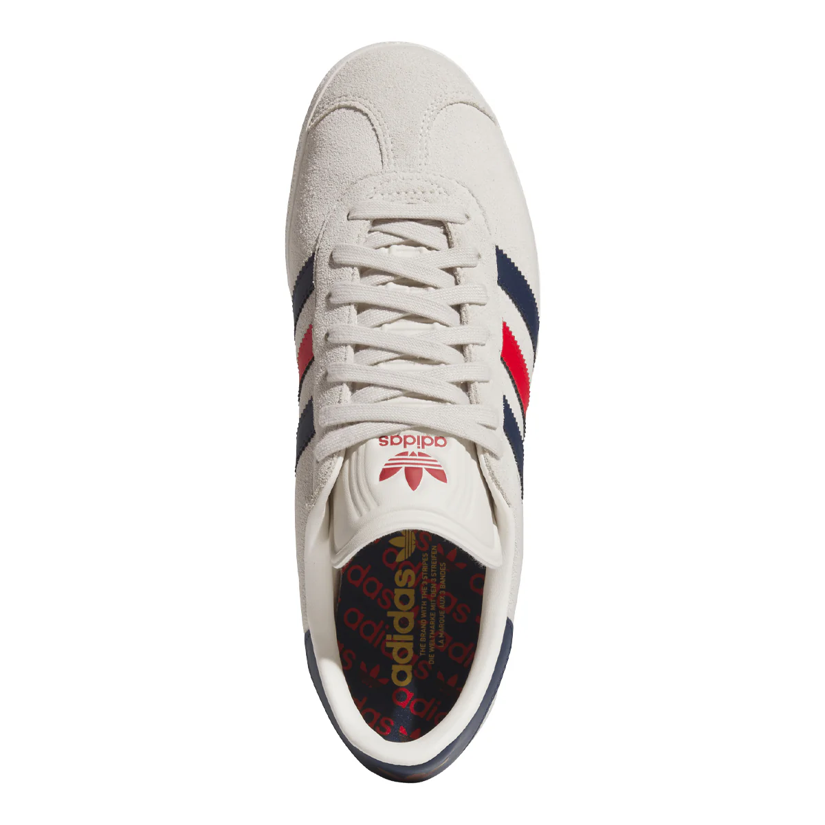 Adidas Golf Originals Gazelle - Grå/Blå/Rød - Image 4