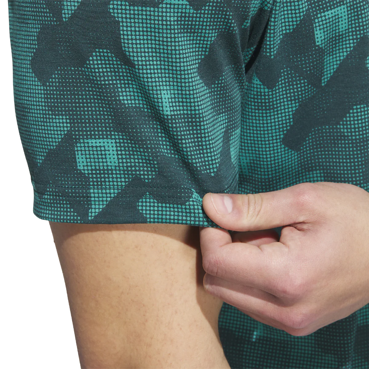 Adidas Go-To Print polo - Grøn - Image 5