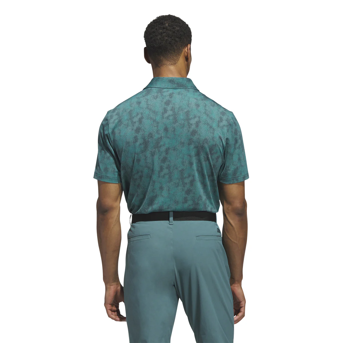 Adidas Textured Print polo - Grøn - Image 2
