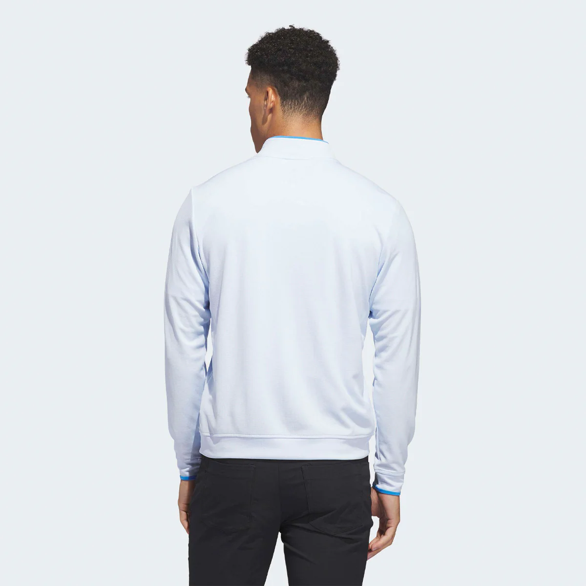 Adidas Core Lightweight pullover 1/4 zip - Lyseblå - Image 2