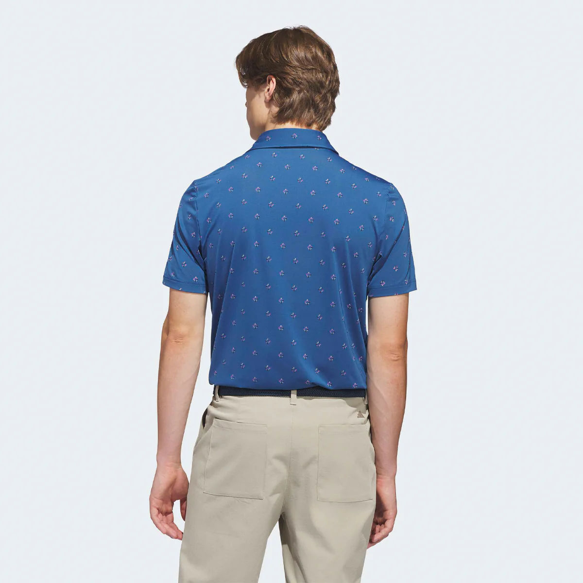 Adidas Ultimate 365 Essence Print polo - Petrol - Image 2