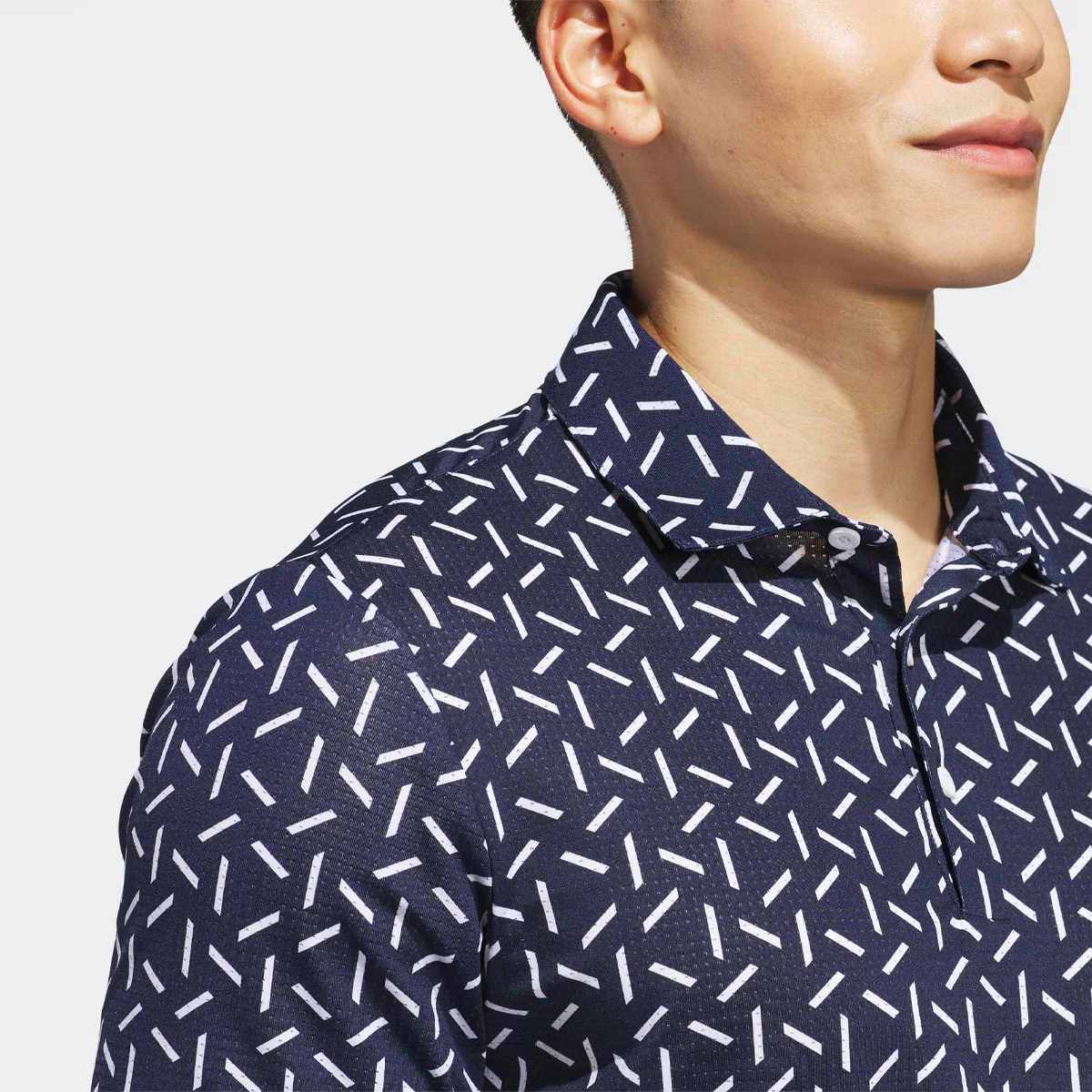 Adidas Ultimate 365 Mesh polo - Navy - Image 3