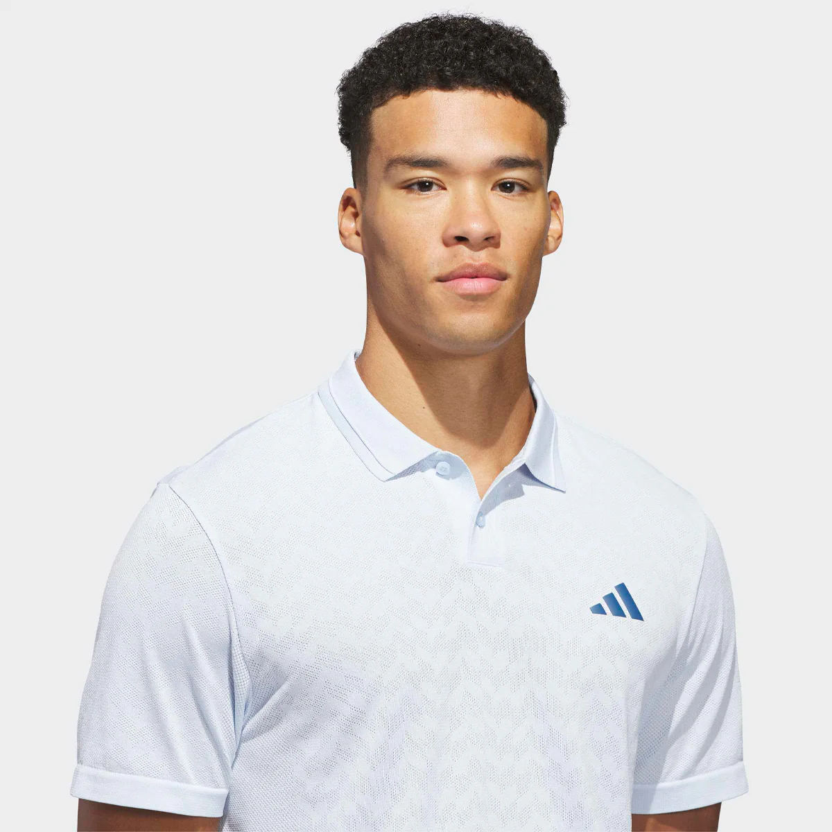 Adidas Ultimate 365 Tour Seamless polo - Lyseblå - Image 3