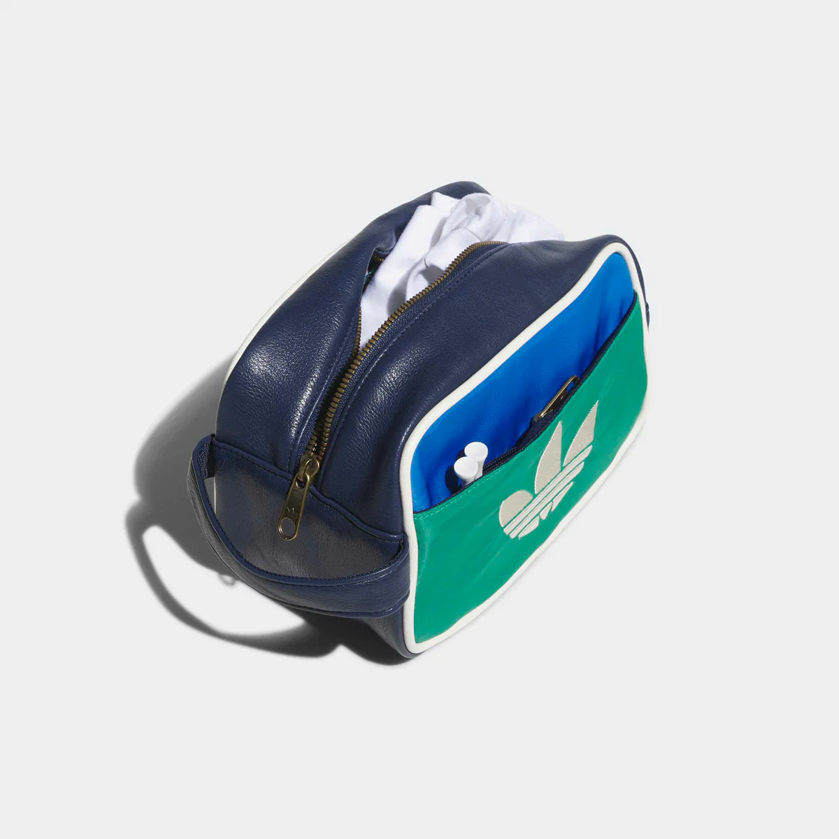 Adidas Golf Originals Valuables taske - Navy/grøn - Image 4