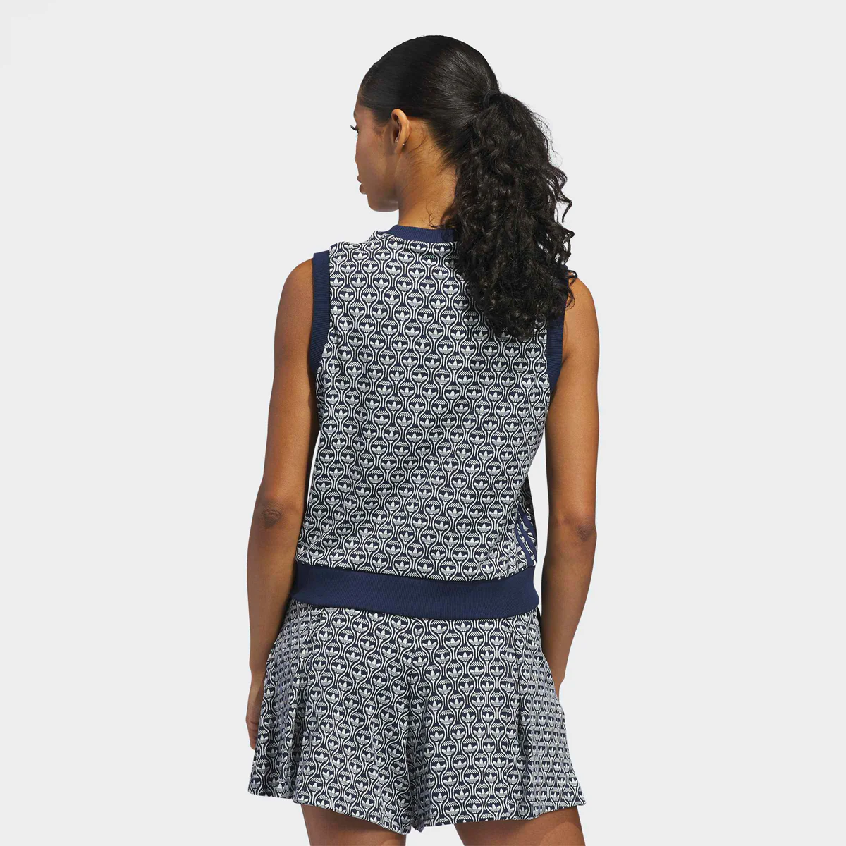 Adidas Golf Originals Novelty vest - Navy - Dame - Image 2