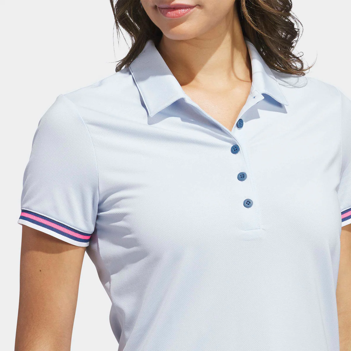 Adidas Ultimate 365 SS polo - Lyseblå - Dame - Image 3