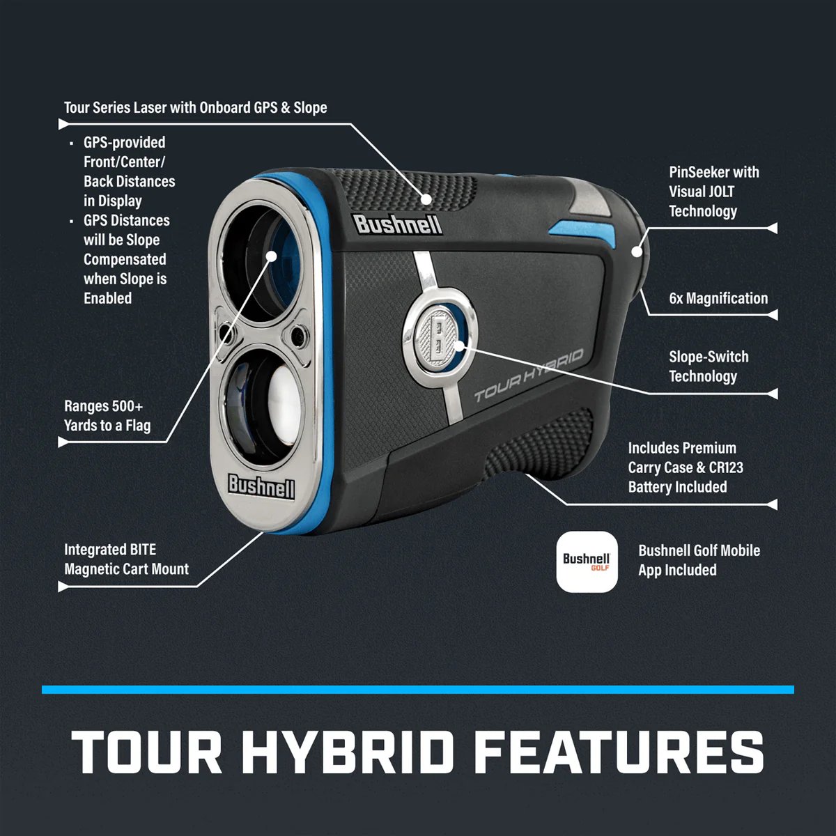 Bushnell Tour Hybrid laser - Image 6