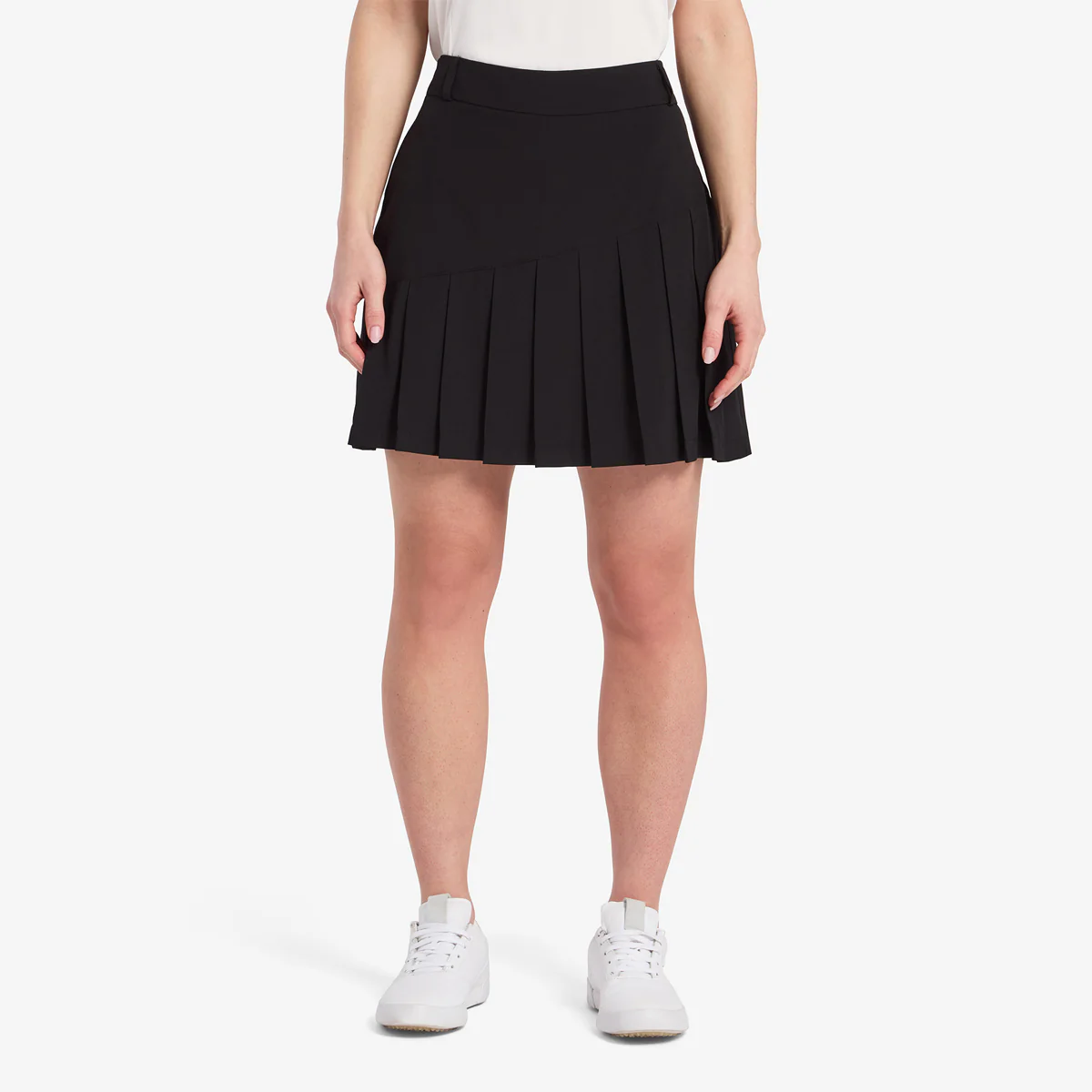 Cross Solid Pleat skort 45 cm. - Dame - Image 3