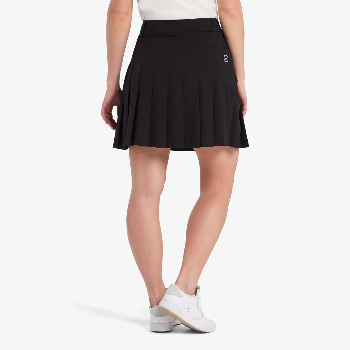 Cross Solid Pleat skort 45 cm. - Dame - Image 4