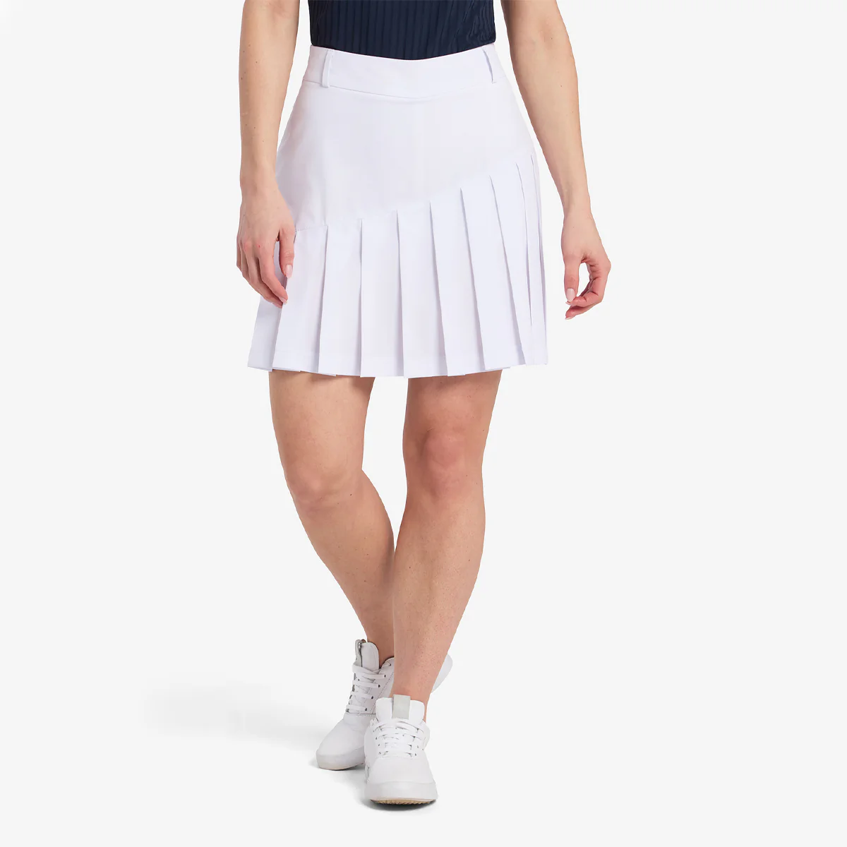 Cross Solid Pleat skort 45 cm. - Dame - Image 7
