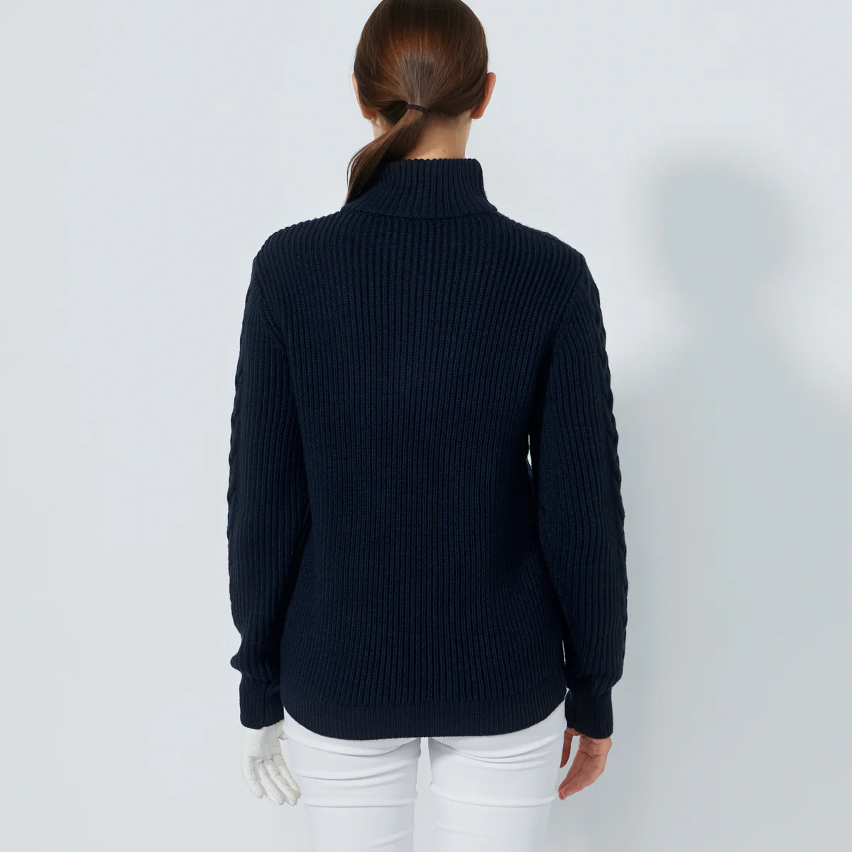 Daily Sports Cable Long Sleeve Pullover lined - dame - Image 2