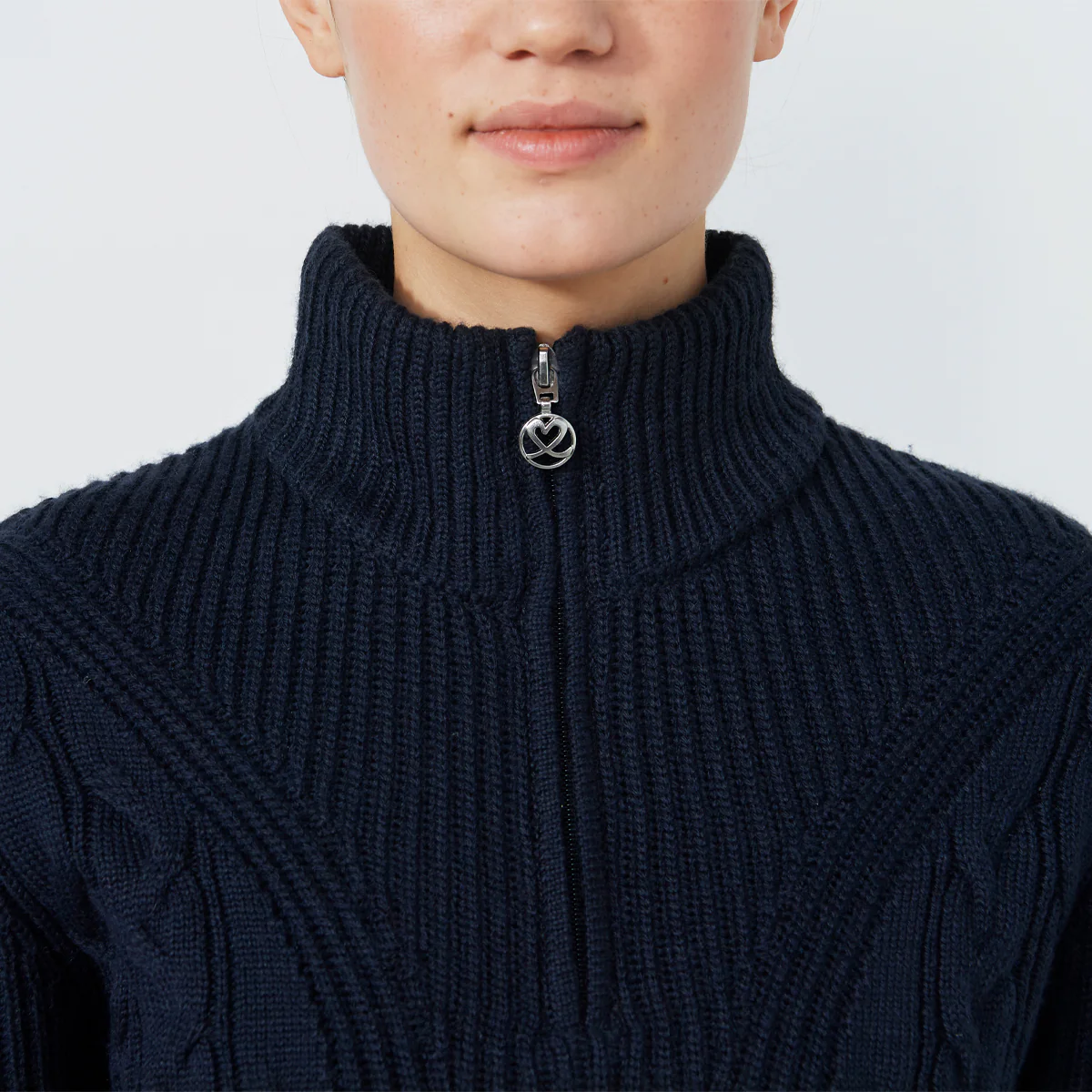 Daily Sports Cable Long Sleeve Pullover lined - dame - Image 3
