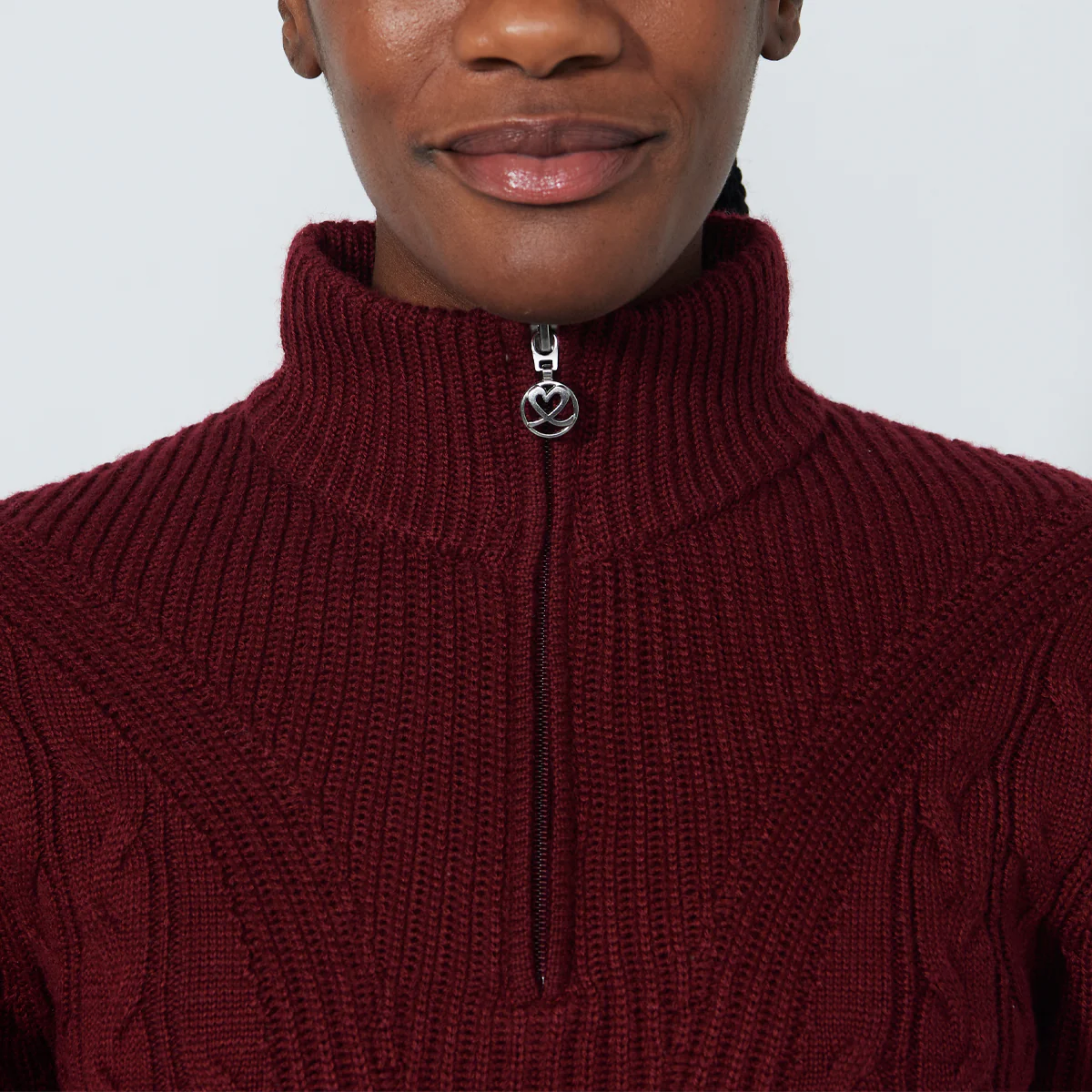 Daily Sports Cable Long Sleeve Pullover lined - dame - Image 6