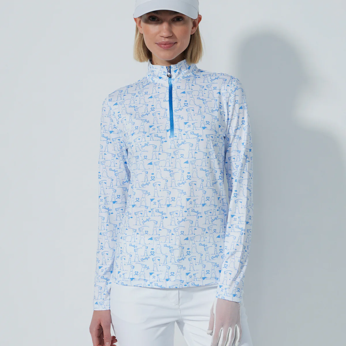 Daily Sports Tempo LS Half Neck - Dame