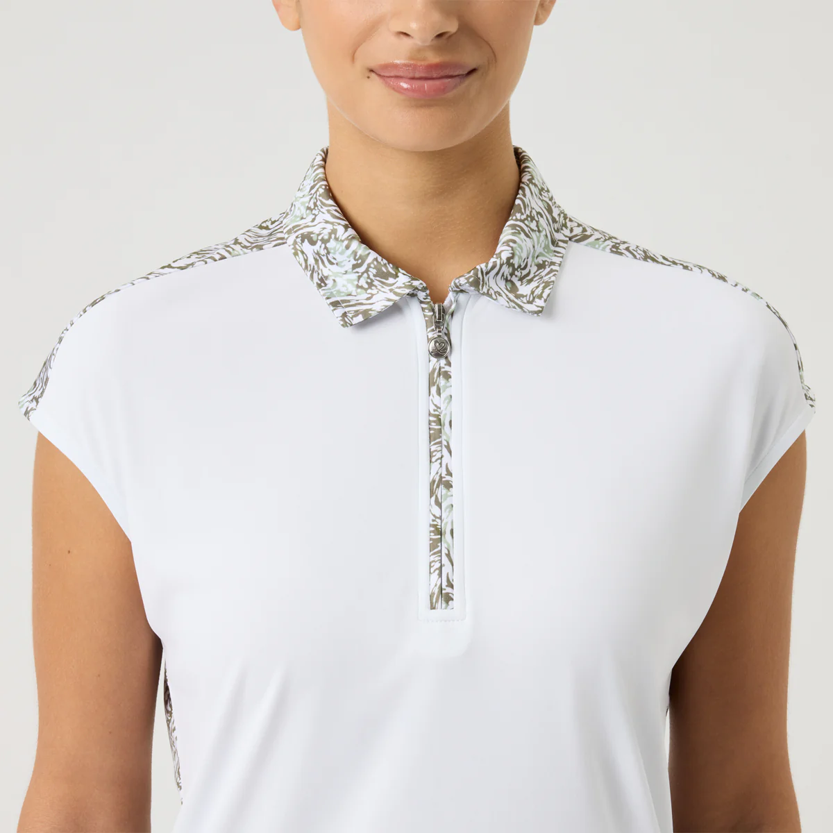 Daily Sports Printed Cap S polo - Dame - Image 3