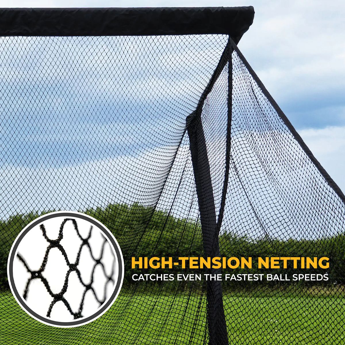 Sim Space Deluxe Home Driving Net - 2.5x2.5 - Image 5