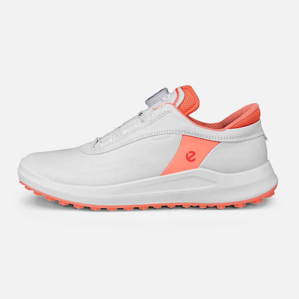 Ecco Core BOA - Hvid/koral - Dame - Image 2