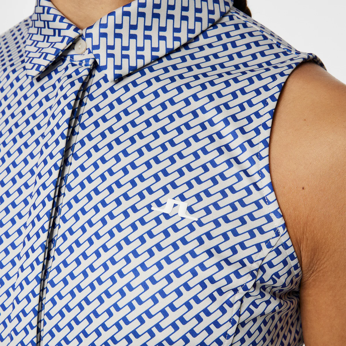 J. Lindeberg Dena Print SL polo - Dame - Image 4
