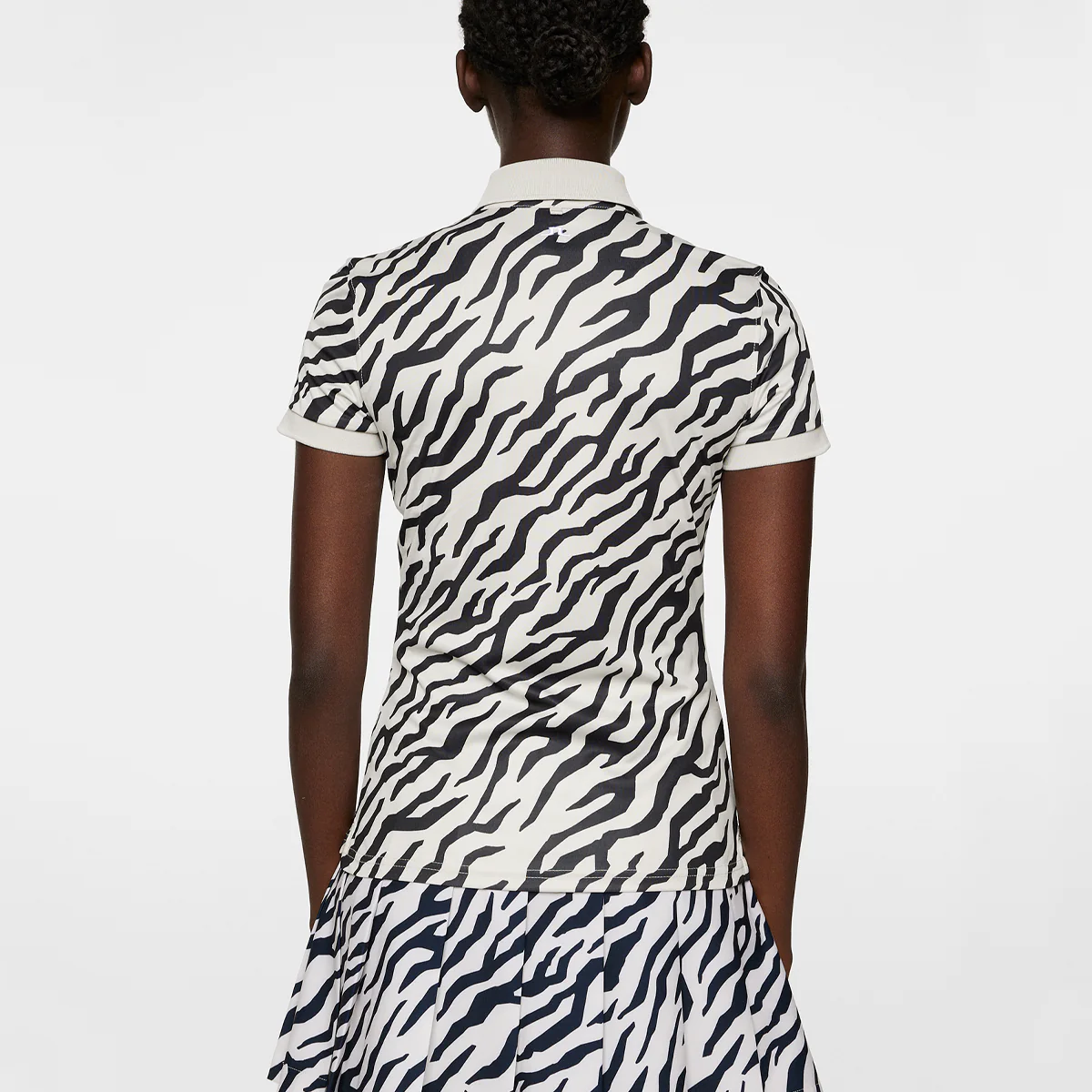 J. Lindeberg Tour Tech Print polo - Dame - Image 3
