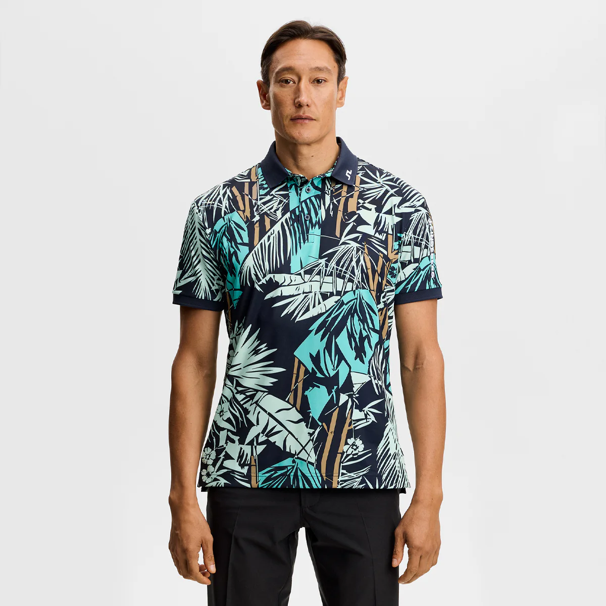 J.Lindeberg Tour Tech Print polo