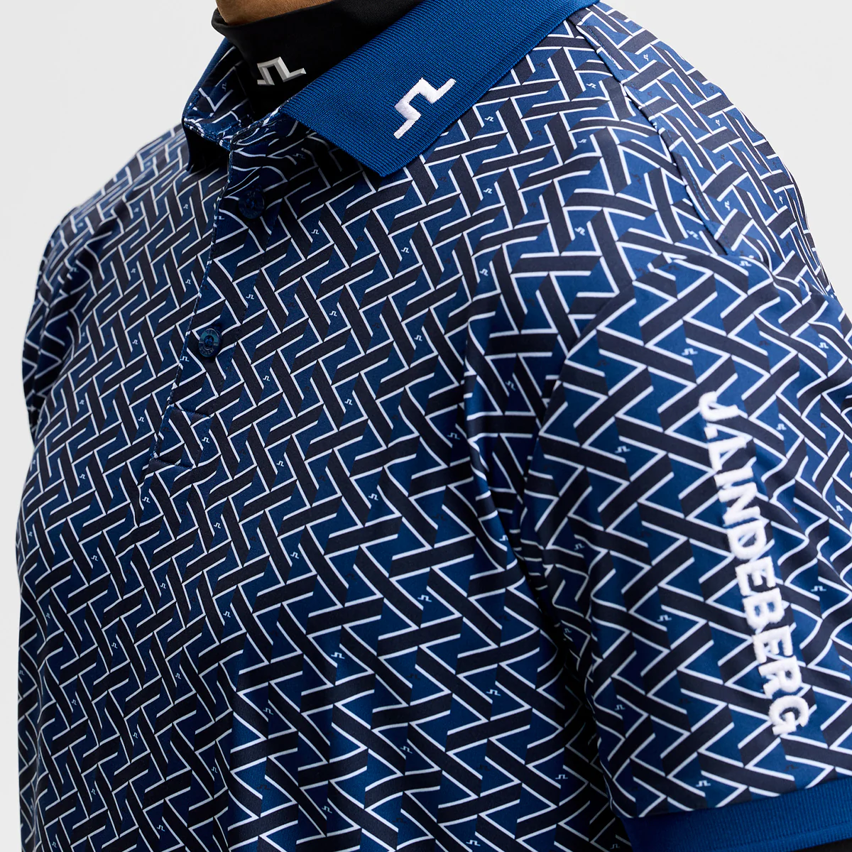 J.Lindeberg Tour Tech Print polo - Image 6