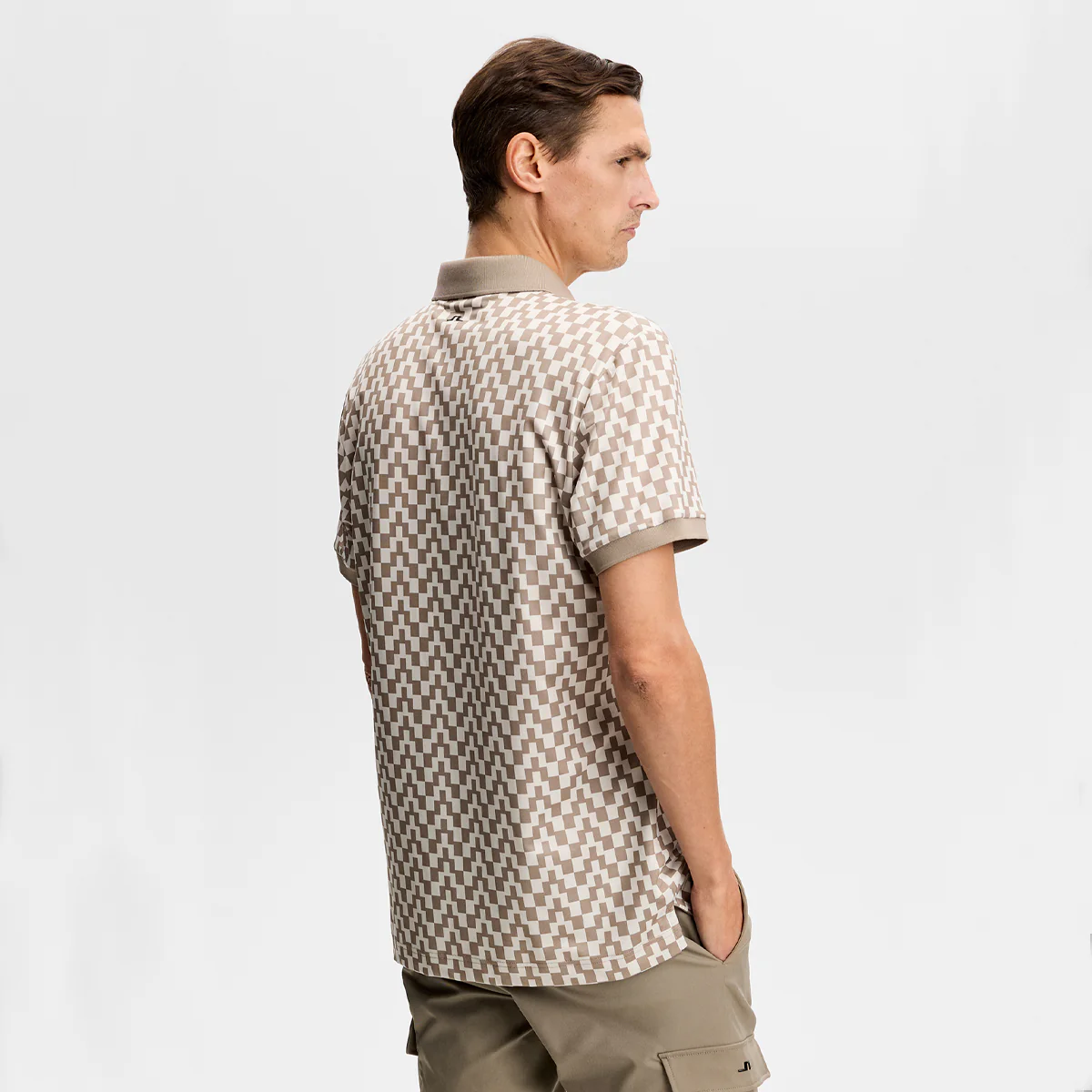 J.Lindeberg Tour Tech Print polo - Image 5