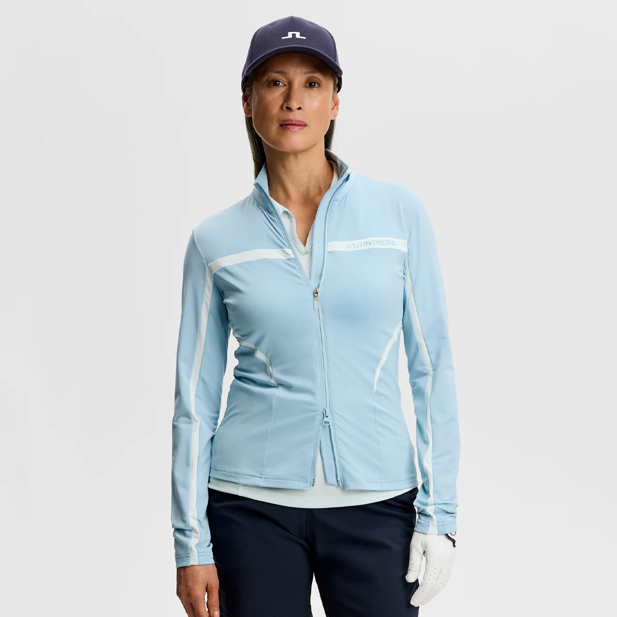 J.Lindeberg Janice midlayer - Blå - Dame
