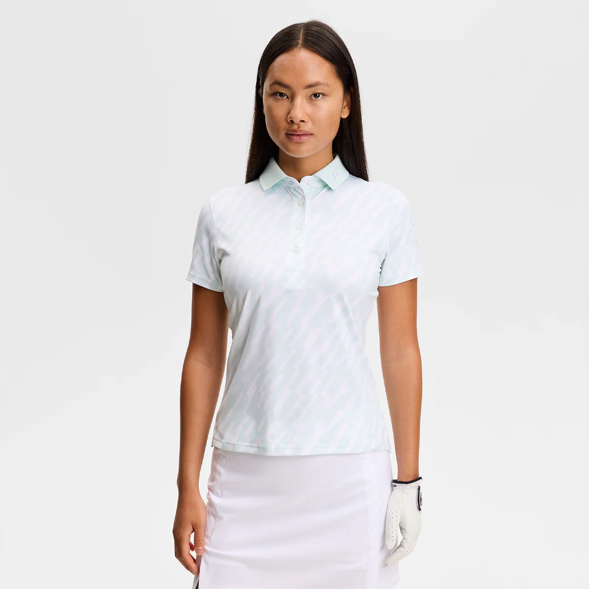 J.Lindeberg Tour Tech Print polo - Dame
