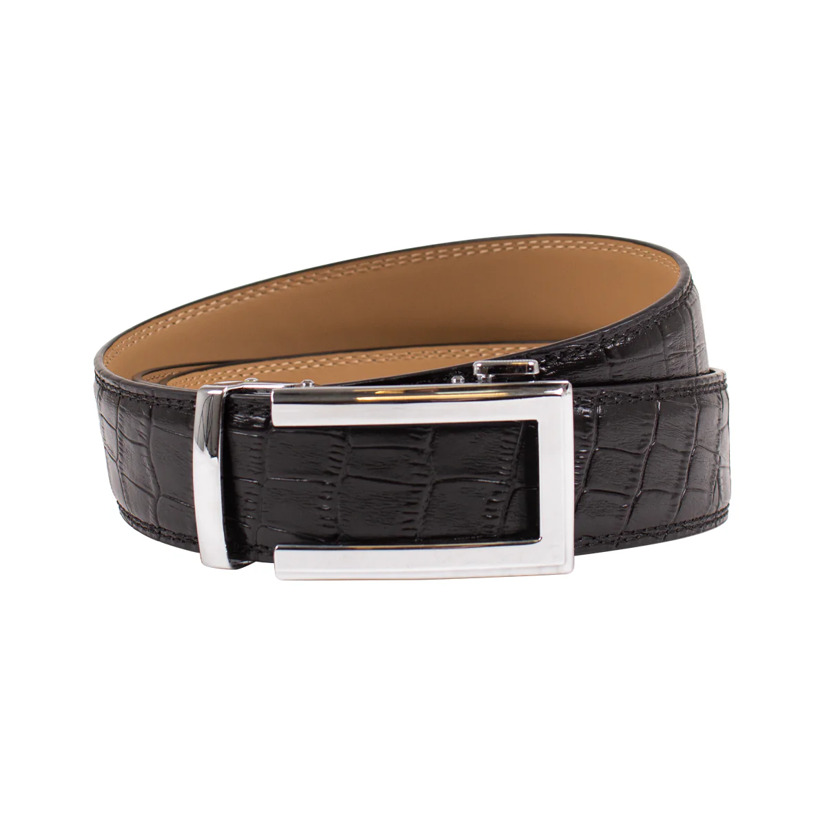 Nordic Golf Design Bælte - Sort/Slange - Image 2