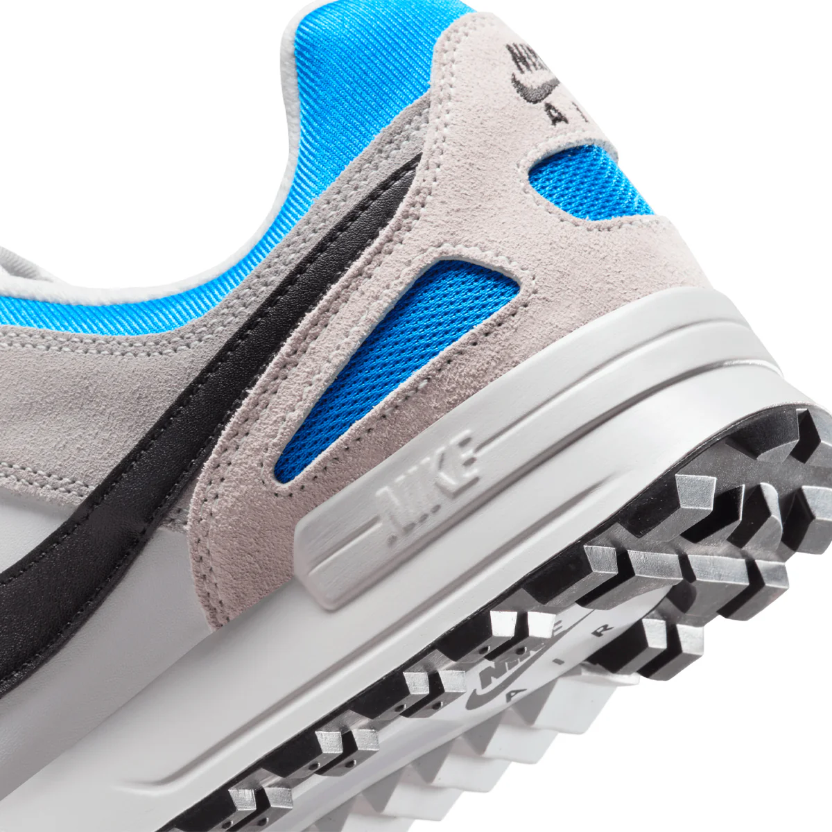 Nike Air Pegasus - Grå/sort/blå - Image 6