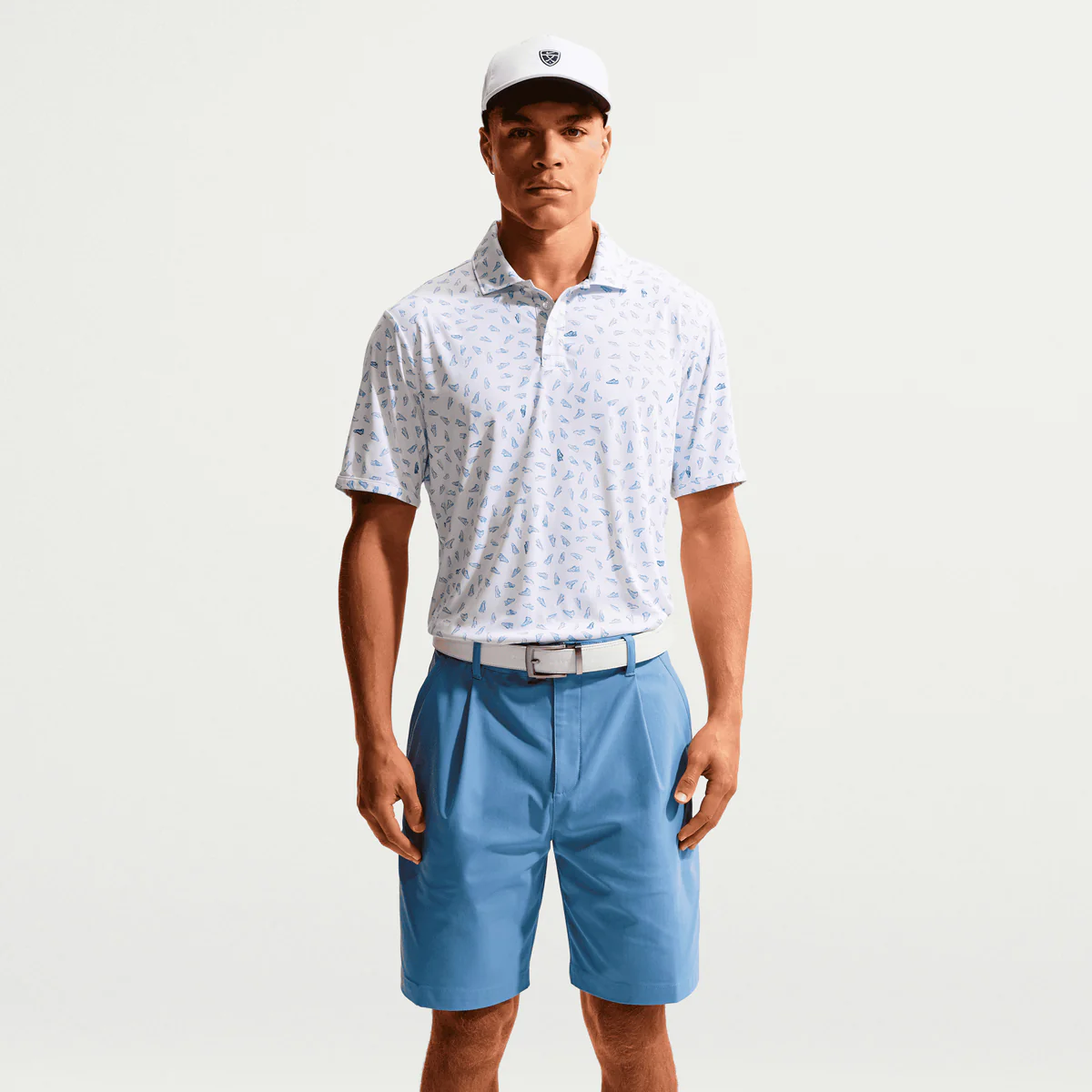 Nike Dri-FIT Par 5 Shoe print polo