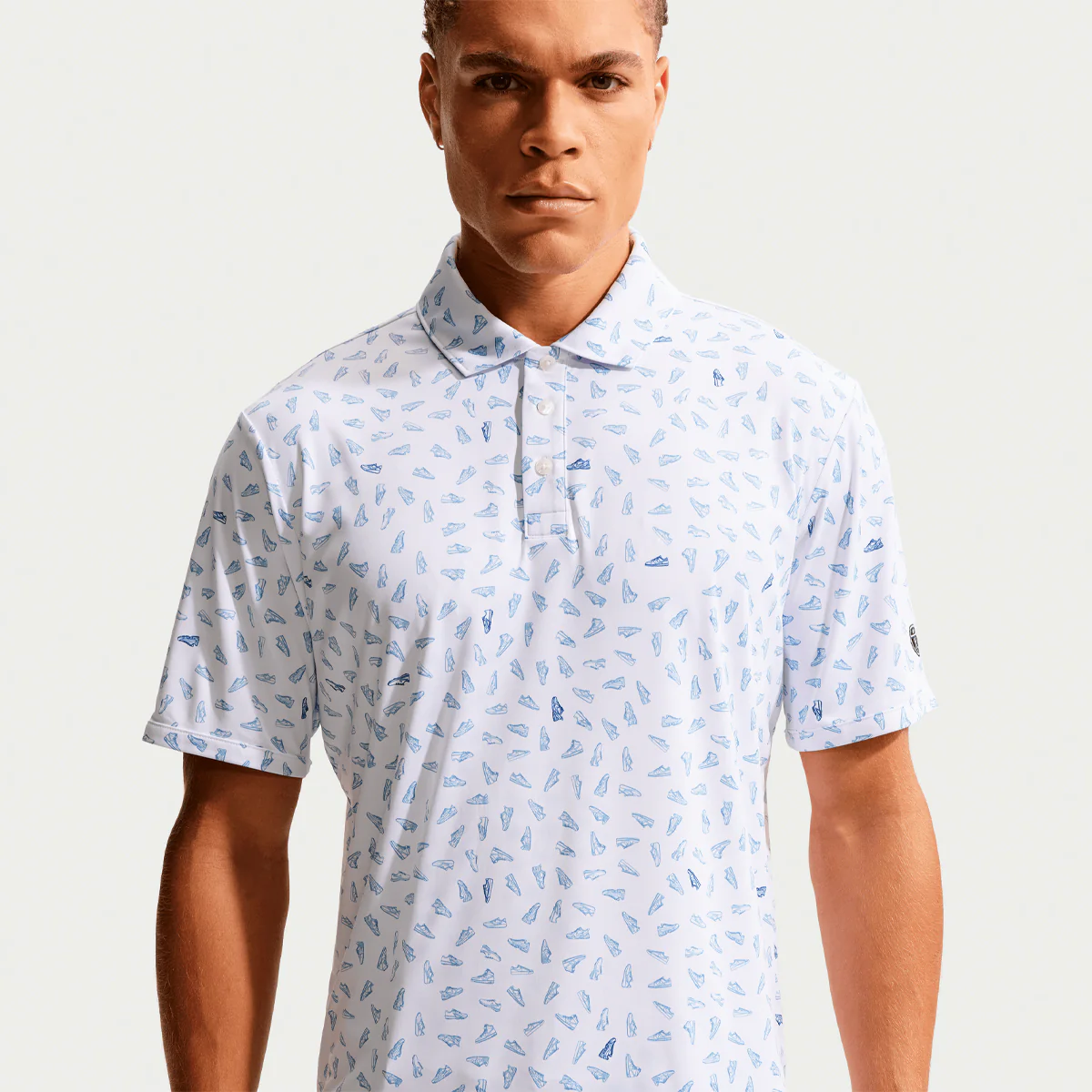Nike Dri-FIT Par 5 Shoe print polo - Image 3