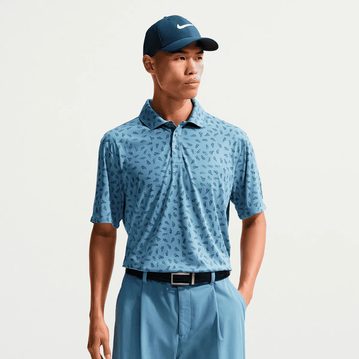 Nike Dri-FIT Par 5 Shoe print polo - Image 5