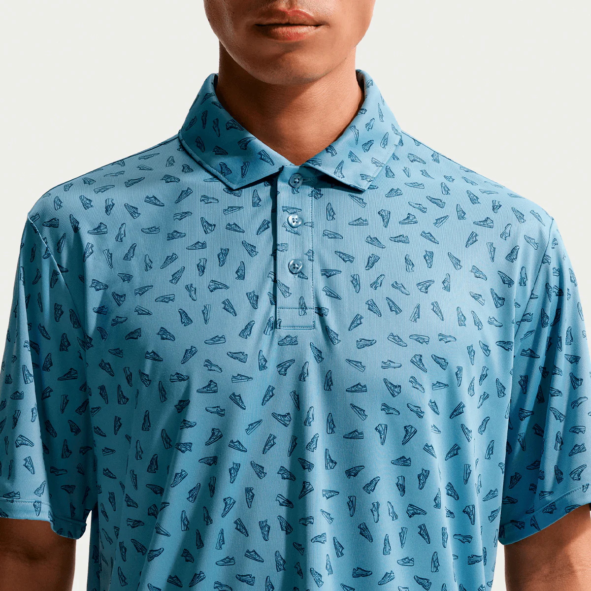 Nike Dri-FIT Par 5 Shoe print polo - Image 7