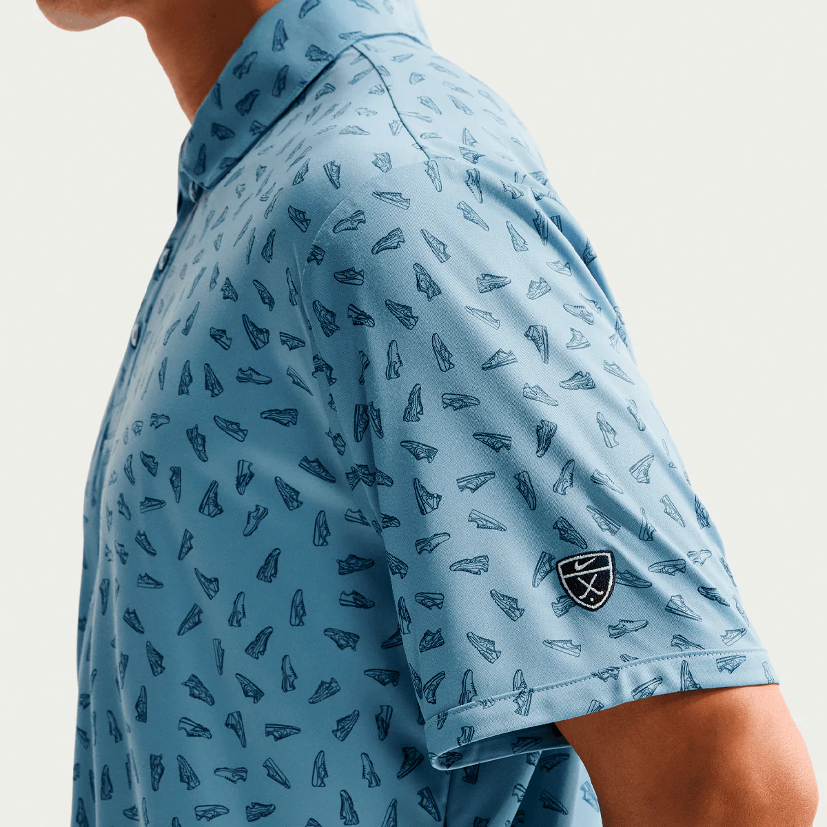 Nike Dri-FIT Par 5 Shoe print polo - Image 8