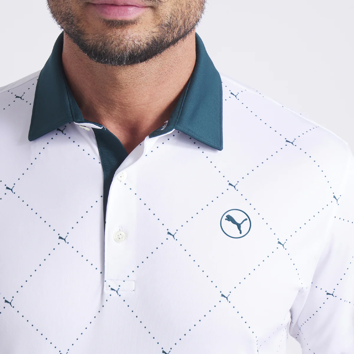 Puma Pure 2.0 Argyle polo - Image 7