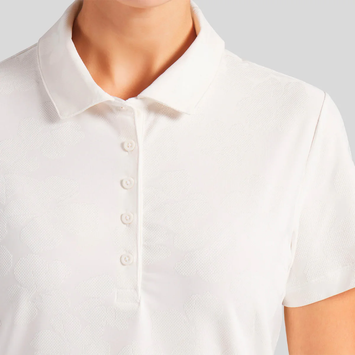 Puma Floral Lace Jacquard polo - Dame - Image 3