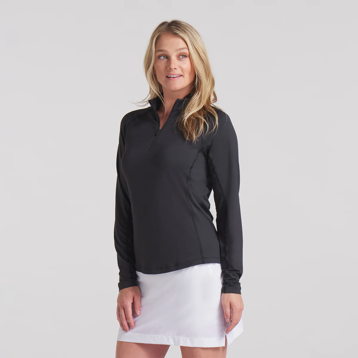 Puma You-V Solid ¼-zip - Dame
