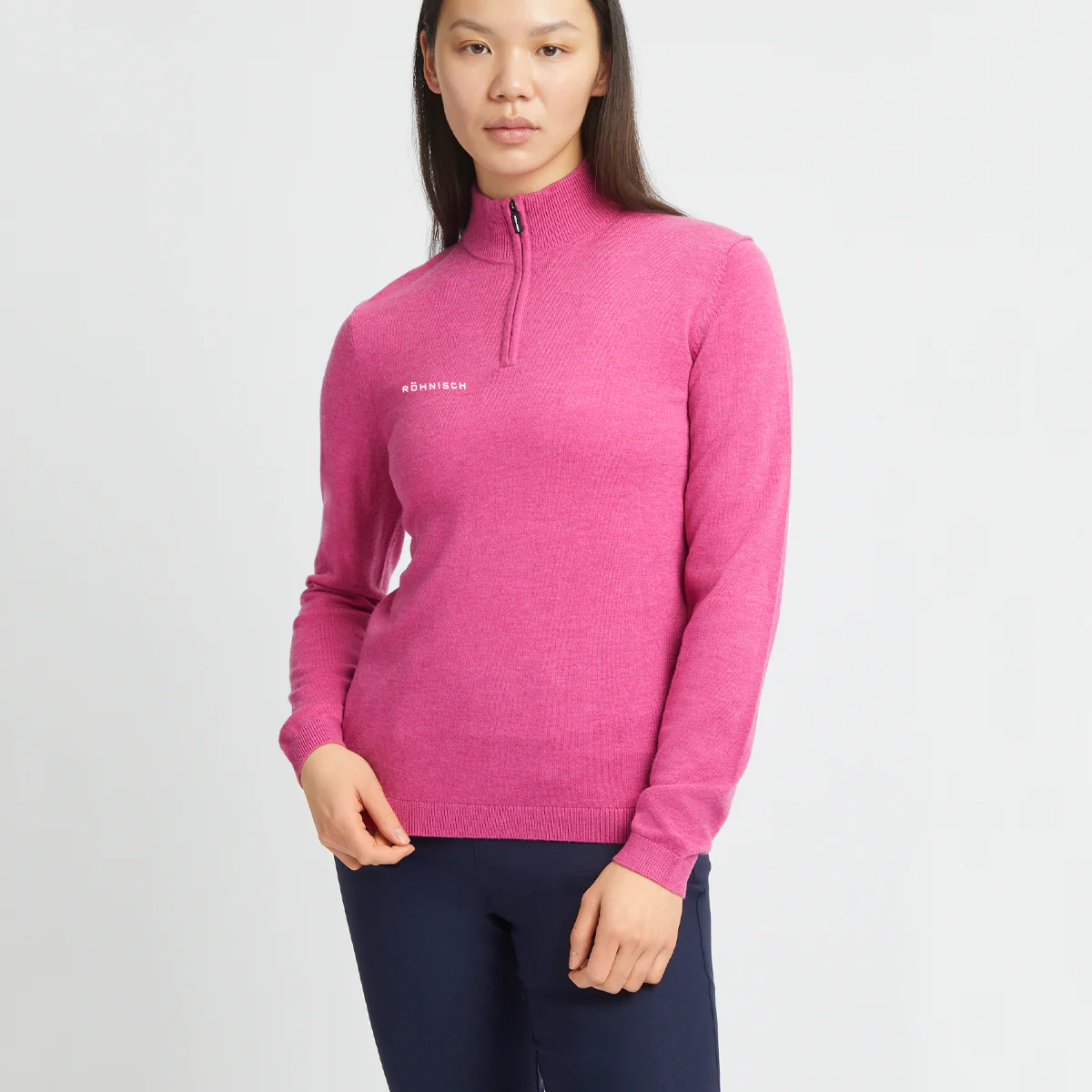 Röhnisch Kora Knitted ½-zip - Dame