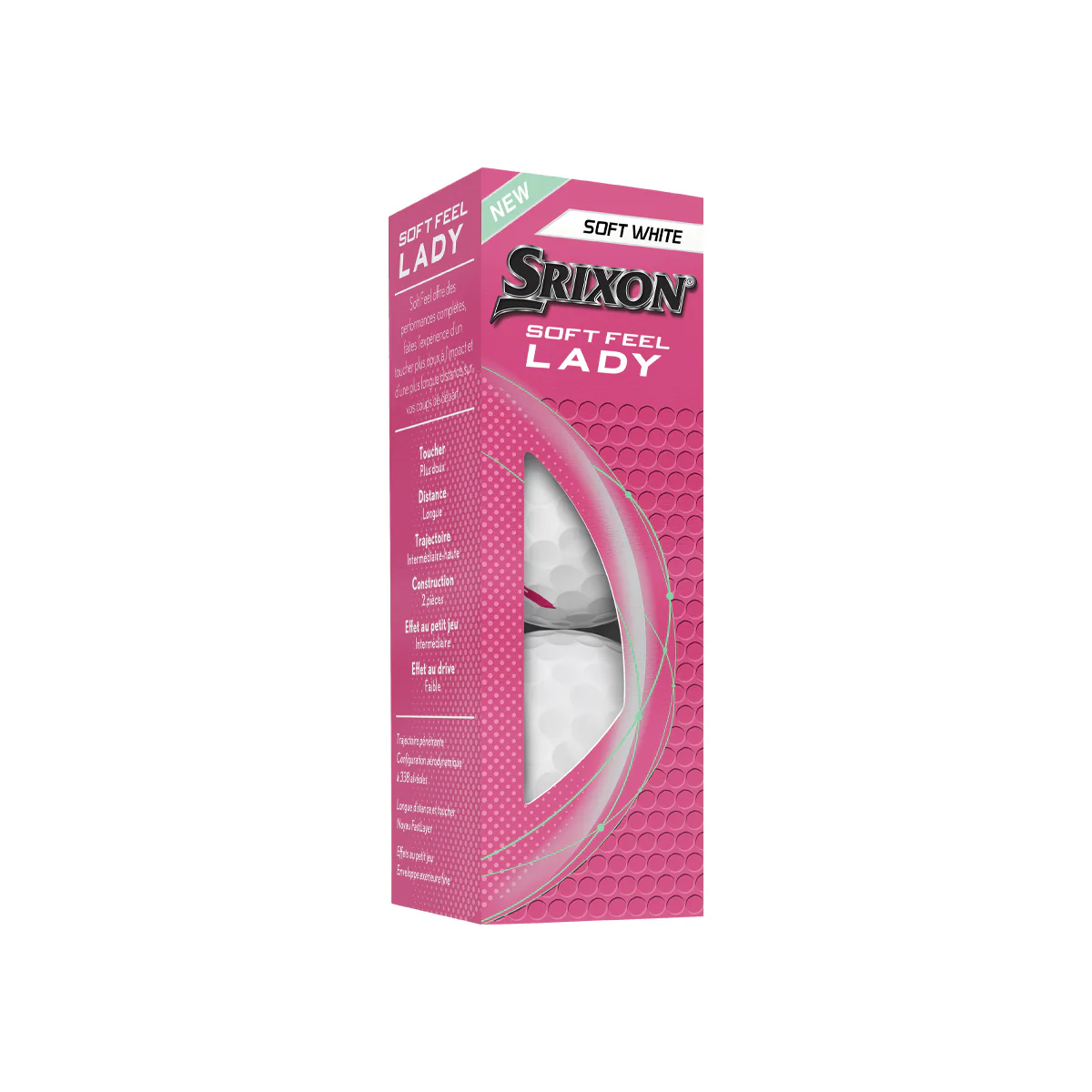 Srixon Soft Feel Lady - Hvid - Image 2