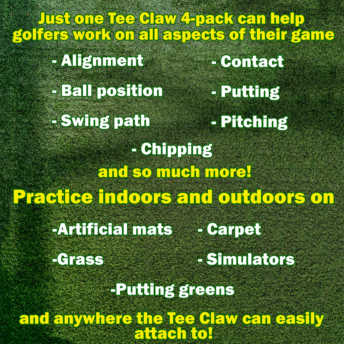 Tee Claw 4 pak - Sort/gul - Image 6