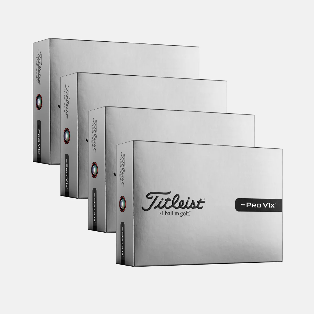 Titleist Pro V1x Left Dash - Hvid - 4 dusin