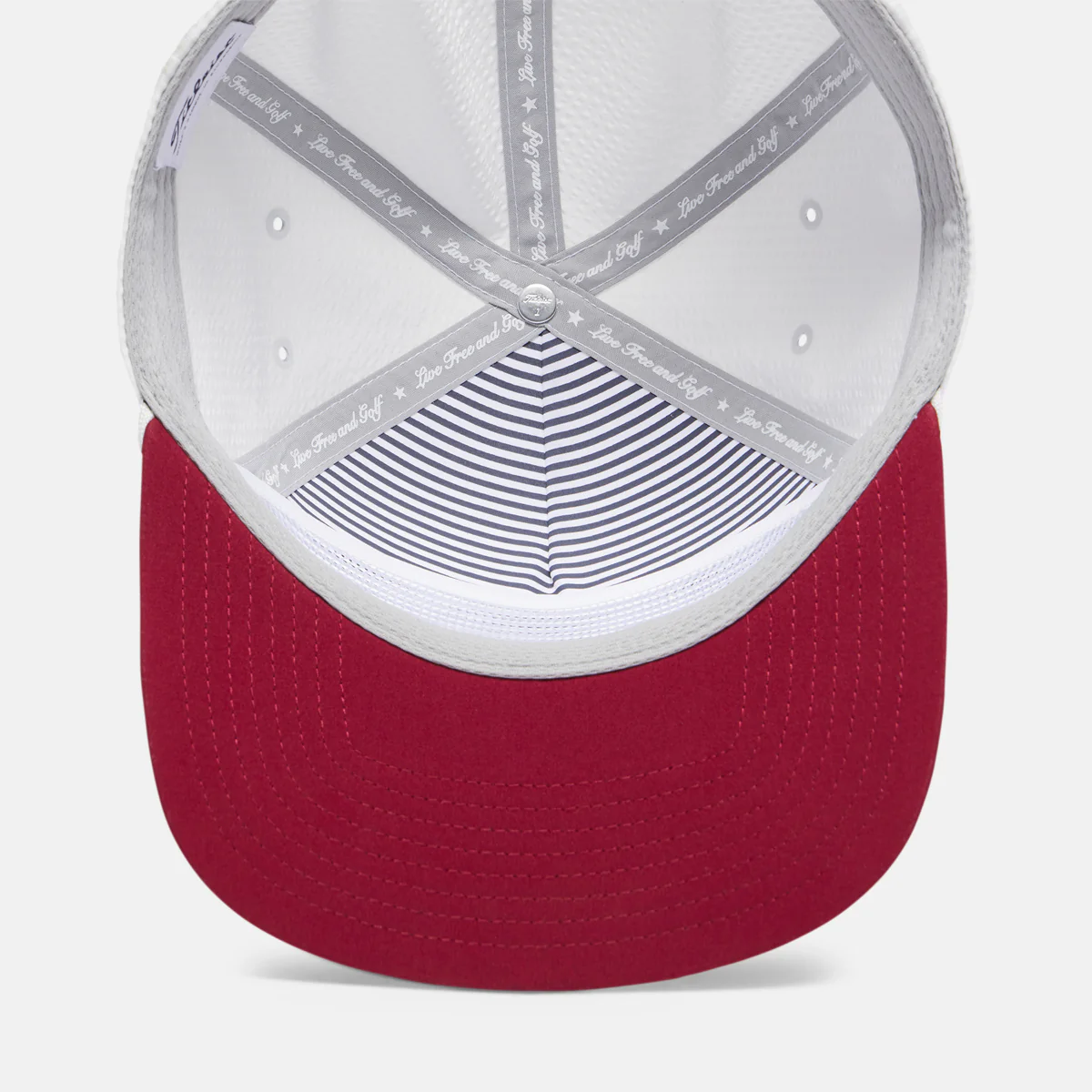 Titleist Nautical Links Santa Cruz Seersucker cap - Image 4