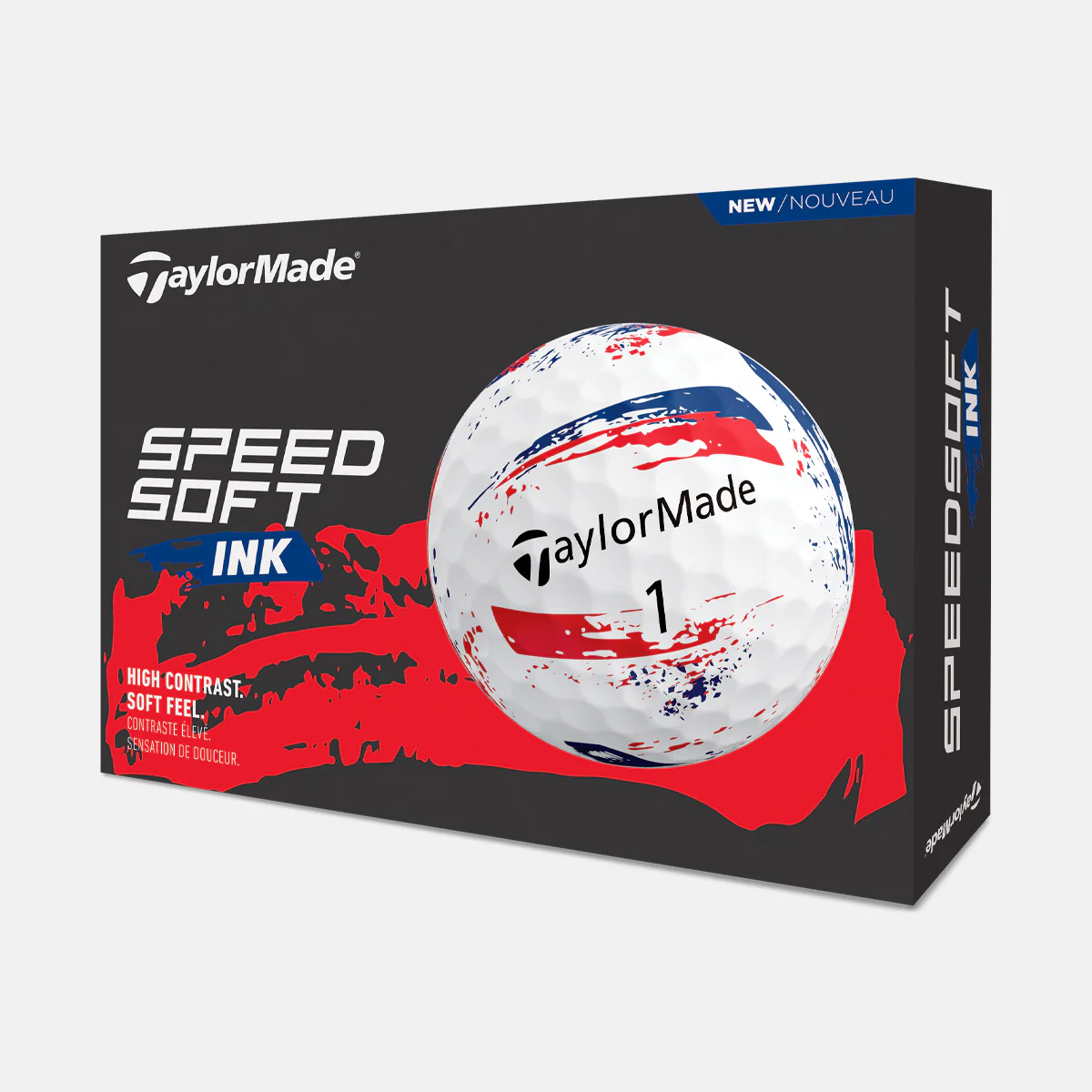 TaylorMade SpeedSoft Ink - Blå/rød