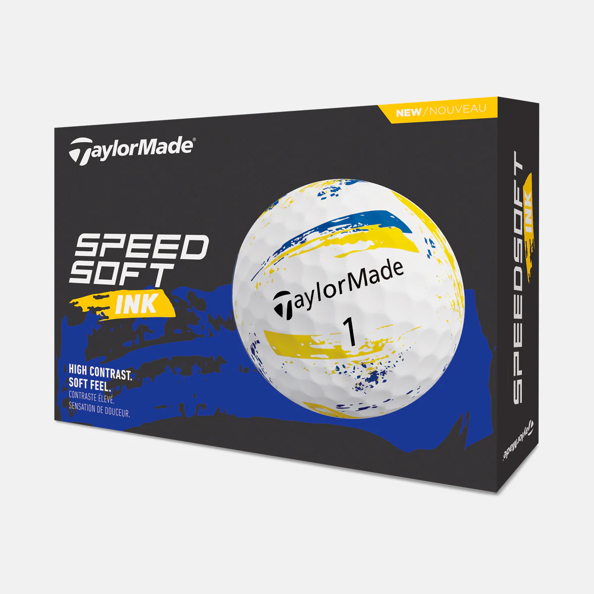 TaylorMade SpeedSoft Ink - Gul/blå